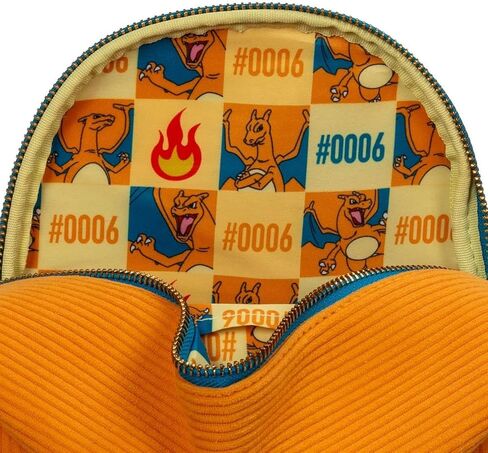 Loungefly: Pokemon - Charizard Corduroy Convertible Mini-Backpack (EE Exclusive) in Kuwait