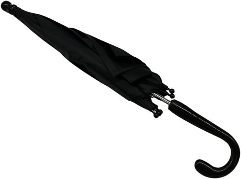Mardi Gras Spot Black Umbrella with Ruffle 14.5" (Each) in Saudi Arabia