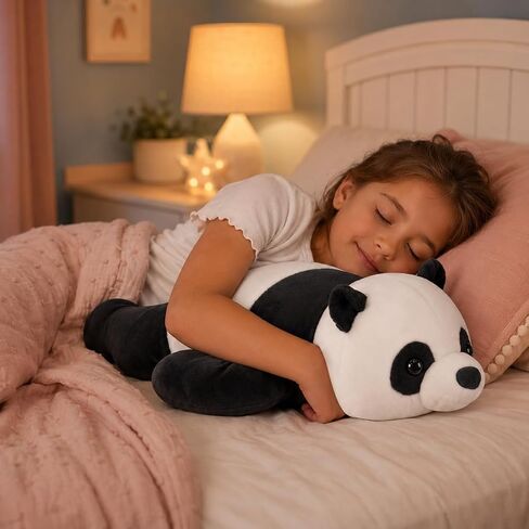 24" Cute Giant Panda Bear Plush Soft Body Pillow Pet,Large Panda Stuffed Animals Toy Doll Gift for Kids, Girls and Boy, Christmas, Birthdays in Saudi Arabia