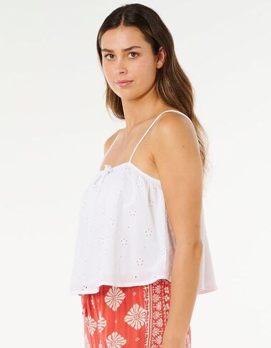 قميص Rip Curl Oasis Broderie للسيدات - مقاس مريح in Kuwait