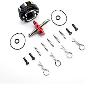 مجموعة خزانة البكرة التفاضلية Stampede 2WD ومشابك الجسم لـ 1/10 Slash Center Diff Case Stampede Rustler Bandit 2WD Series ترقيات الجزء