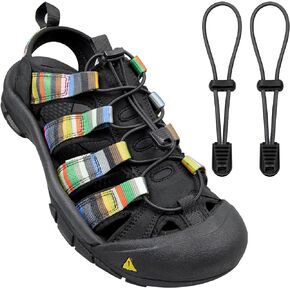 Elastic No Tie Shoe Laces Replacement Stretchy Bungee Laces for Keen Newport Water Sandal Shoe