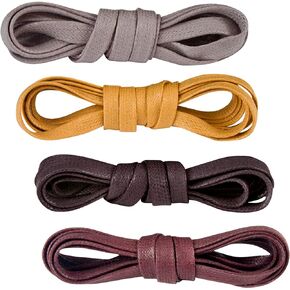 Loop King Shoe Laces - Durable Laces for Sneakers - Perfect for Athletic Adults and Kid - 4 Pack Bundle Deals