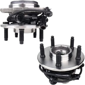 Autoround 4x4 2-Pack Front Wheel Hub and Bearing Assembly Compatible with Ford Explorer 1995-2001, Ranger 01-09, Mercury Mountaineer 1997-2001, Mazda B4000 01-09, B3000 01-02 4WD 515003 5-Lug w/ABS