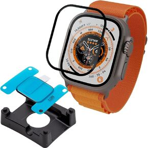 Gadget Guard Flex Pro-Active : Apple Watch 7/8/9 Compatible Screen Protector (2022) 41mm 2-Pack
