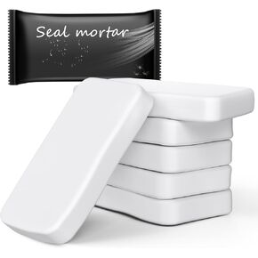 سدادة لاصقة مقاومة للماء، حشو فتحة الجدار، 6 عبوات من طين الطين لإصلاح فتحات الجدار وتصريف المياه وفتحة تكييف الهواء in Kuwait