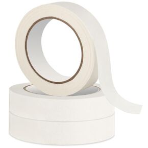 WANBAO Masking Tape Masking Tape Bulk 1 inch 55 Yards 3 Rolls for DIY Painting, Labeling, Packing, Craft, Art, etc, 165 Total Yards