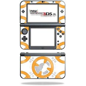 MightySkins Glossy Glitter Skin for Nintendo New 3DS XL (2015) - Baby Bot | Protective, Durable High-Gloss Glitter Finish | Easy to Apply, Remove, and Change Styles | Made in The USA
