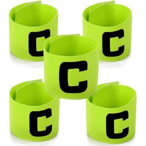 Soccer Captain Badge Armband Football Basketball Team Sport Youth College School Athletic Player Wrist Arm Bands Sleeve