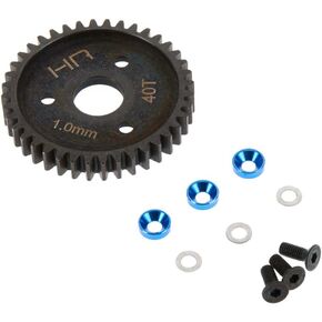 Hot Racing SRVO440 Steel Spur Gear (40T 1.0 Mod)(Blue) - TRA