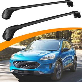 Snailfly Upgraded 260 LBS Load Cross Bars Fit for 2020-2024 Ford Escape, Work for Sunroof Roof Rack Crossbar Cargo Rack