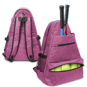 Tennis Backpack for Men Women,Tennis Rackets Bag to Carry Racquets of Racquetball, Squash,Badminton,Pickleball and Other Travel Sport Accessories