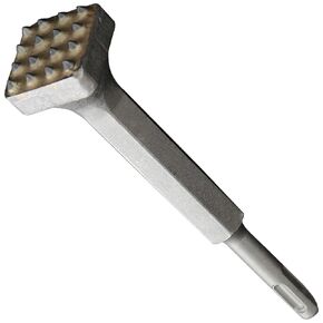 Aginkgo SDS Plus Bits Replacement SDS Plus Bushing Tool 1/4 Inch Square Head Bit with 16 Pin for Planing Concrete Tool Remove Bushing Bit for Universal Concrete Stone Brick Wall Screw