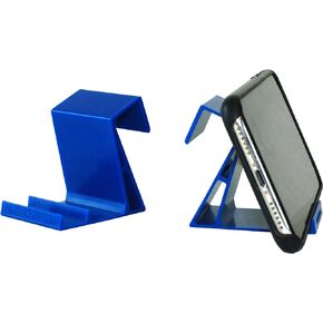 Airplane Cell Phone Back of Seat Inflight Tray Table Clip and Sturdy Phone Stand, Compatible with iPhone, Android, Tablets, and Readers, Travel Must Have (Black 2 Pack)