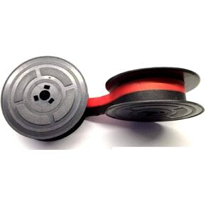 Original Olivetti Lettera 21, 22, 24, 25, 31, 32, 35, 35i, 35l, 36, 36c, 37, 82 and S14 Typewriter Ribbon, OEM, Black and Red