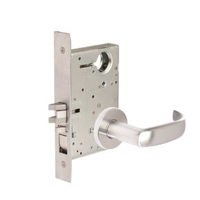 CORBINRUSSWIN ML2051-PSA-626-LC 626 Satin Chrome, Lever PSA Princeton, Entrance/Entry/Office, Steel; Stainless Steel; Brass