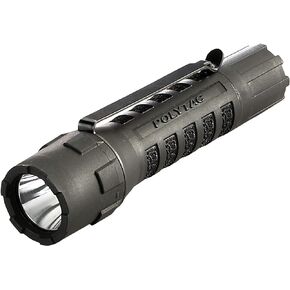 Streamlight 88850 PolyTac 600 Lumens LED Flashlight with CR123A Lithium Batteries, Blister Packaging, Black