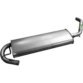 Walker Quiet-Flow SS 50054 Direct Fit Exhaust Muffler Assembly 2" Inlet (ID) 2" Outlet (OD) for Dodge Caravan