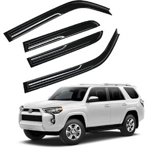 Kinwrdsn Tape-on Sun/Rain Guard Side Window Visor Deflectors Rain Guards for GMC Acadia 2017 2018 2019 2020 2021 2022 2023，Window deflectors in Saudi Arabia