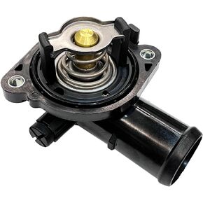 LLANNDER Engine Coolant Thermostat Housing Assembly For Chrysler Town & Country 2011-2016, For Dodge Avenger 2011-2014, For Dodge Grand Caravan 2011-2020 Replaces 5184570AH, 902-3036, 7B012111