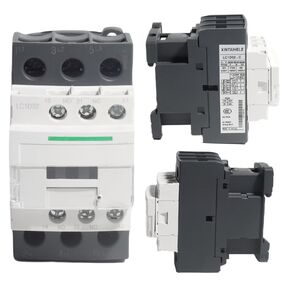 XINTAIHELE AC Contactor 3 Pole 30A Motor Contactor 110 120V Coil Normally Open1NO1NC 50-60HZ DIN Rail Mount Contactor Switch