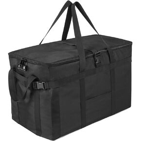 Arxus Large Duffel Bag with TSA Approved Luggage Lock, 130L Waterproof Carry on Weekend Overnight Storage Bag for Airline, Travel, Camping, Moving