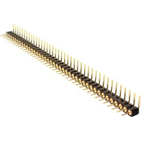 (Qty 4) Proto Advantage MPH-ETD-Short 0.1" 40 pin Machine Pin Right Angle Male Header - Short Pins