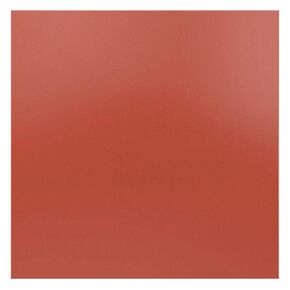 Rubber Sheet, Silicone, Rubber Width 12 in, Rubber Length 12 in, Rubber Thickness 3/8 in, 30A, Plain Backing
