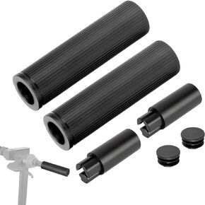 ulip E-Scooter Handlebar Grips Handlebar Extender Kit for Segway Ninebot Max G30 G30LP G30E Holding Dashboard and Rear View Mirrors black