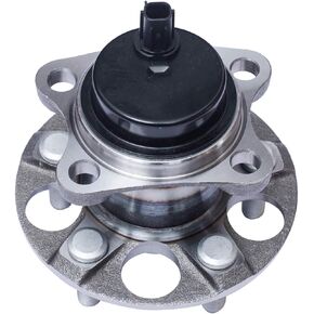 Rear Wheel Hub and Bearing Assembly Compatible With 2010 11 12 13 14 2015 Toyota Prius 2012-2015 Prius Plug-In AUQDD 512505 [5 Lug W/ABS]
