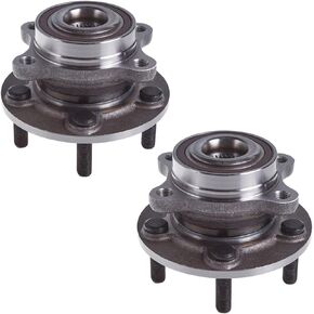 AUQDD 512498 x2 Front Wheel Hub and Bearing Assembly Compatible With 2013-2020 Fo-rd Fusion,2013-2016 Lin-coln MKZ # HA590481 DG9Z-1104-B