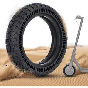 GLDYTIMES 50/75-6 8.5x2.0 Off-road Replacement Tire - 9 Inch 9x2.25 Solid Tire Fit for Gotrax GXL V2 XR/Apex XL/G3 Plus~Hiboy S2~Xiaomi M365~AOVOPRO ES80, Explosion-proof Anti-slip Tubeless Tyre(2pcs)