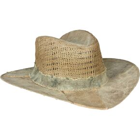 Real Deal Brazil Brisa Ventilated Recycled Tarp Hat, Large (23 in.), Handcrafted in Brazil