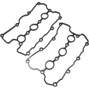 uxcell Engine Valve Cover Gaskets No.06E-103-483-Q/06E-103-483-P for Audi A6 Quattro 2009-2018 Black