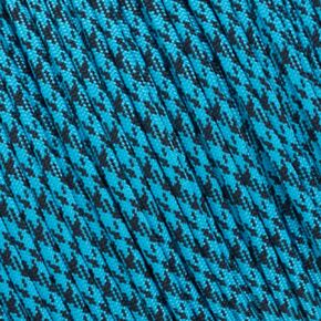 Parachute 550 Paracord Type III 7 Strand - (Neon Turquoise Camo, 100 Feet)