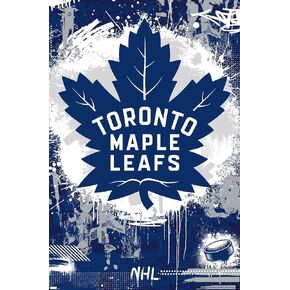 Trends International NHL Toronto Maple Leafs - Maximalist Logo 23 Wall Poster
