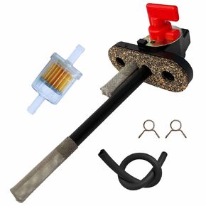 Petcock Fuel Shut Off Valve Switch for Polaris Tank Magnum Big Trail Boss Scrambler 400 425 500 Sportsman 400 1993-2009 Replacement 7051006, 7051014 Stop Fuel Leak