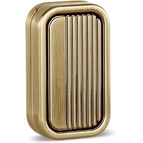 SRTODTG Metal Fidget Slider EDC Adult Fidget Toys-ADHD Tool Anxiety Stress Relief Toys Desk Toys Gifts for Adult (Gold)