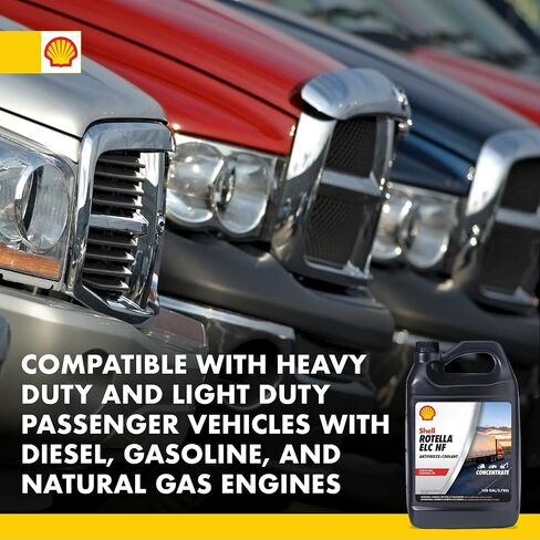 Shell Rotella ELC Antifreeze + Coolant, Extended Life, 1 US GAL/3.785L in Saudi Arabia