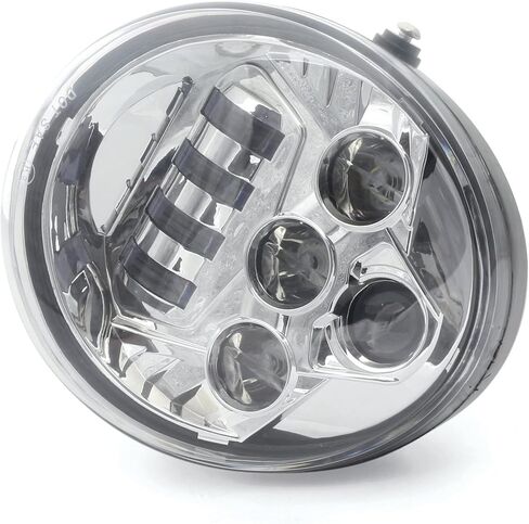 Black LED Protector Headlight Fit for Harley Davidson VRod V-Rod VRSCA VRSCF in Saudi Arabia