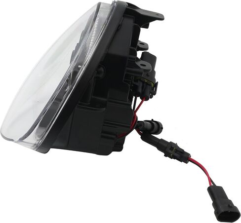 مجموعة مصابيح الرأس LED IP-67 مصباح أمامي من الكروم متوافق مع دراجة نارية فيكتوري عبر الطرق الريفية جولة ماغنوم فيغاس هامر بوردووك كينغبين 2005-2018 in Saudi Arabia