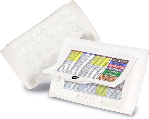 Wrist Coach - Football QB Wristband for Plays, Quarterback Playbook - Arm Sleeve for Baseball, Softball Signs 3 Sheets in Kuwait