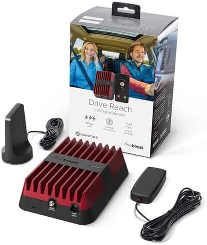 مجموعة معززة إشارة الهاتف الخلوي 470154 من Drive Reach، حزمة بحرية لتطبيقات القوارب والتطبيقات البحرية - الحد الأقصى لتعزيز إشارة الخلية المسموح بها من قبل لجنة الاتصالات الفيدرالية (FCC) in Kuwait