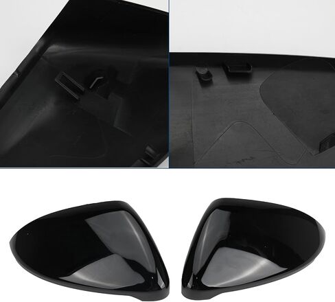 White Rearview Mirror Cover Side Mirror Caps Replacement for VW Golf MK7 7.5 GTI 7 Golf 7 R 2013-2020 in Saudi Arabia