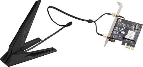 MSI Herald-BE NCM865 WI-FI 7 (Wi-Fi 7, 802.11BE, Bluetooth 5.4, PCIe, Multi-Link Operation Technology, External Antenna) in Saudi Arabia