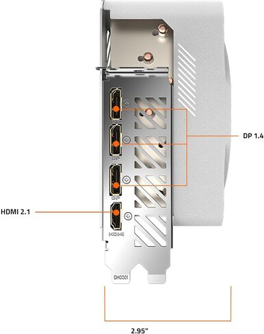 بطاقة رسومات GIGABYTE GeForce RTX 4080 Super AERO OC 16G، 3X مراوح WINDFORCE، 16 جيجابايت 256 بت GDDR6X، بطاقة فيديو GV-N408SAERO OC-16GD in Saudi Arabia