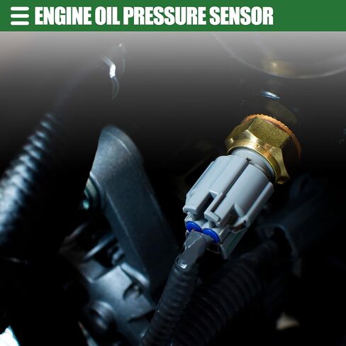 Motoforti Engine Oil Pressure Sensor, Fuel Oil Pressure Sensor Switch Sending Unit, for BMW, Metal, No.7592532/12617592532, Gold Tone in Saudi Arabia
