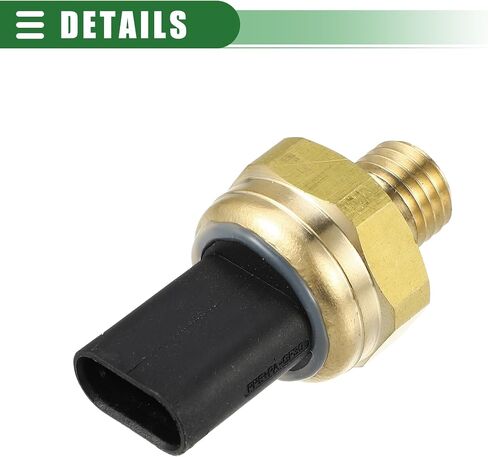 Motoforti Engine Oil Pressure Sensor, Fuel Oil Pressure Sensor Switch Sending Unit, for BMW, Metal, No.7592532/12617592532, Gold Tone in Saudi Arabia
