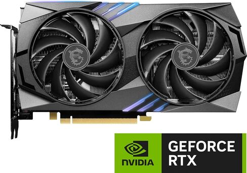 MSI Gaming GeForce RTX 4060 Ti 8GB GDRR6 Extreme Clock: 2655 MHz 128-Bit HDMI/DP Nvlink TORX Fan 4.0 Ada Lovelace Architecture Graphics Card (RTX 4060 Ti Gaming X 8G) in Saudi Arabia