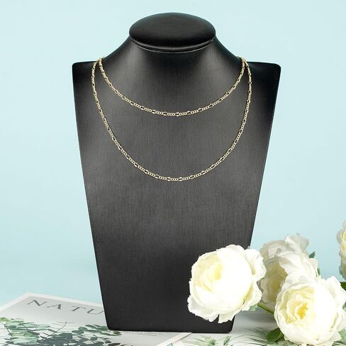 KYUNHOO 16.4 Feet Brass Chains for Jewelry Making 18k Gold Plated Jewelry Chain Roll 12MM Stick Link Chain Necklace for Women DIY Craft Jewelry Making Supplies in Saudi Arabia
